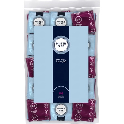 MISTER SIZE тънки презервативи - 64mm (100бр)