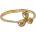 VipGold Златен дамски пръстен 1.37 гр (pr030)