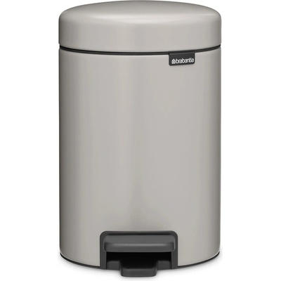 Brabantia Кош за смет с педал Brabantia NewIcon 3L, Soft Grey