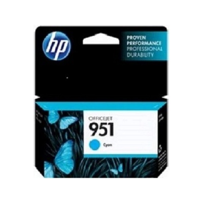 HP 951 originální inkoustová kazeta azurová CN050AE