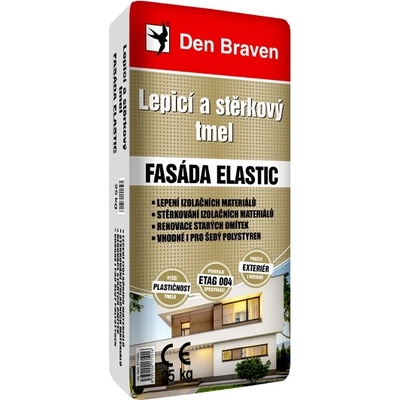 Den Braven Lepicí a stěrkový tmel FASÁDA ELASTIC 25 kg