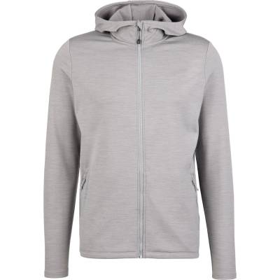 Heber Peak Мъжко вълнено яке Heber Peak Merino210 EvergreenHe. Zip Hoody Zip-up hoodie - Ash Grey Melange - размер 3XL (005-6744-0116)