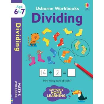 Image 1 of Usborne Workbooks Dividing 6-7