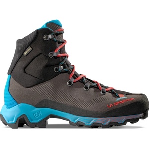 La Sportiva Дамски туристически обувки La Sportiva Women's Aequilibrium Trek GTX Walking boots - Carbon / Malibu Blue - размер 36, 5 (EU) (119-0999-0112)