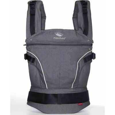 Manduca FIRST Pure tmavě šedá