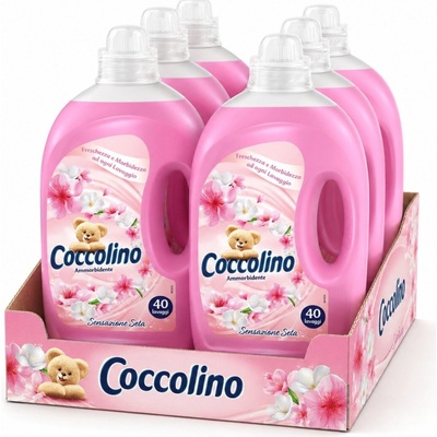 Coccolino koncentrovaná aviváž Sensazione Seta 6 x 40 PD
