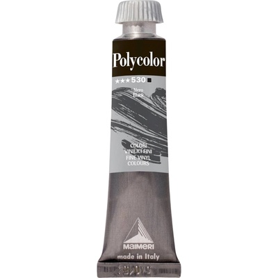 Maimeri Vynil Polycolor АКРИЛНА боя Black 530 20 ml 1 бр (M1202530)