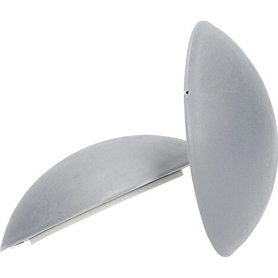 Walteco Dverová zarážka, O 40 mm, sivá, 2 ks