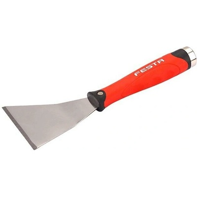 LEVIOR Špachtle nerez škrabací s tulejí 100mm