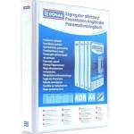 DONAU 4-ring binder A4 44mm white - mallbg - 19,79 лв