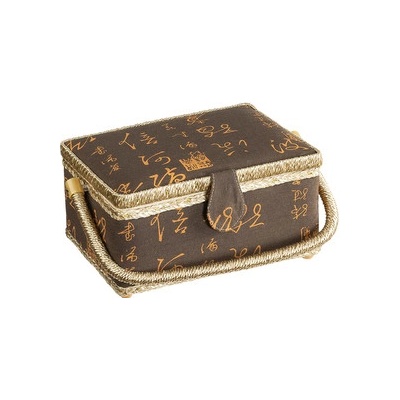 Bellatex BOX na šití hnědý - 24x17,5x13 cm – Hledejceny.cz