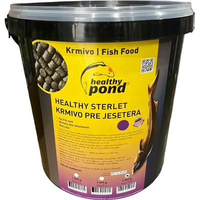 Healthy pond Krmivo pre jesetery 8 mm 10 l, 6600 g