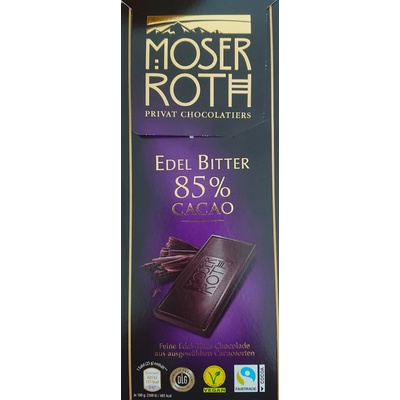 Moser Roth Edel Bitter 85 % 125 g