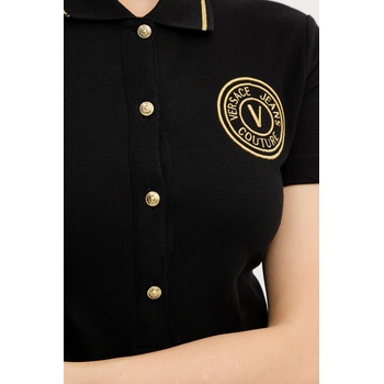 Versace Памучна рокля Versace Jeans Couture (79HAOT01.CJ01T)