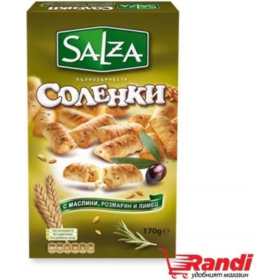 Захарни изделия - Варна Соленки с вкус на маслини, розмарин и лимец Salza 170гр