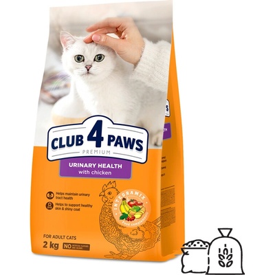 Club4Paws Premium pre dospelé mačky urinary health 2 kg