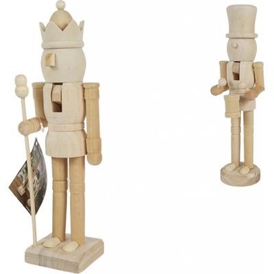 Textilomanie Dřevěný louskáček NUTCRACKER 25,5 cm více variant – Zboží Dáma