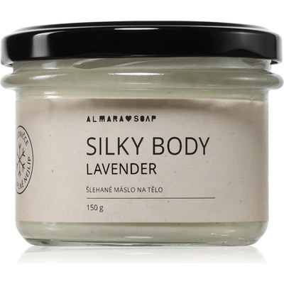 Almara Soap Silky Body šlehané tělové máslo Levander 150 g