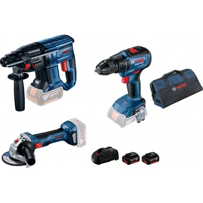 BOSCH GBH 180-LI + GSR 18V-50 + GWS 180-LI 0.615.990.M32