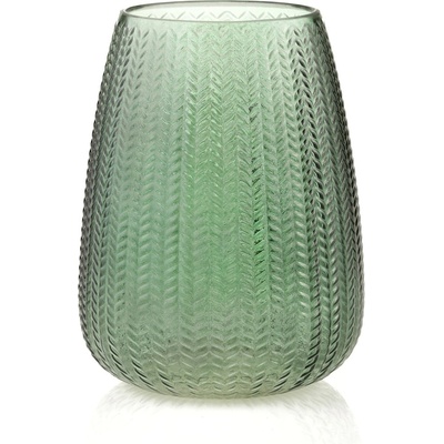 AmeliaHome Зелена стъклена ваза (височина 24 cm) Sevilla - AmeliaHome (130001235)