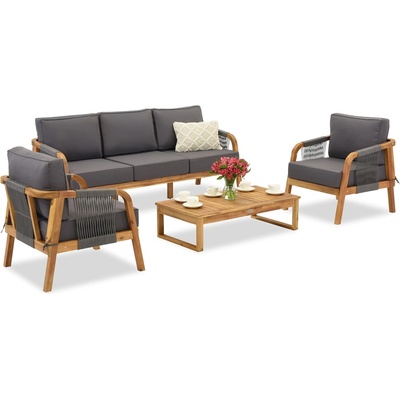 Garden Point Градински мебели от акациева дървесина Mumbai Coffee 5 Garden Point (GAP1209-COF5)