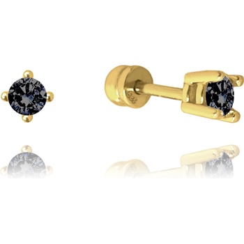 MINET Zlaté náušnice Au 585/1000