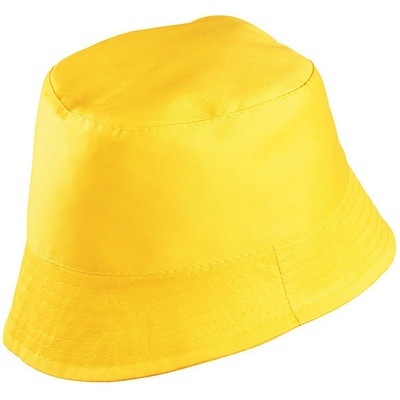 Klobúk bavlna žltá