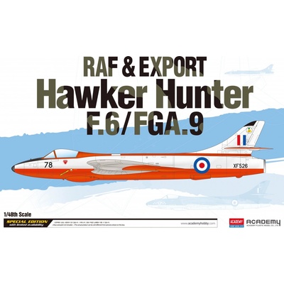 Academy Model Kit letadlo 12312 RAF & Export Hawker Hunter F.6/FGA.9 1:48