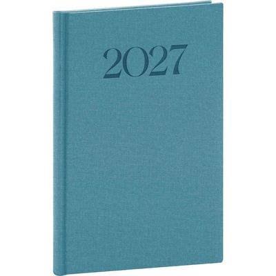 Notique Biella A5 týdenní 2027 modrý