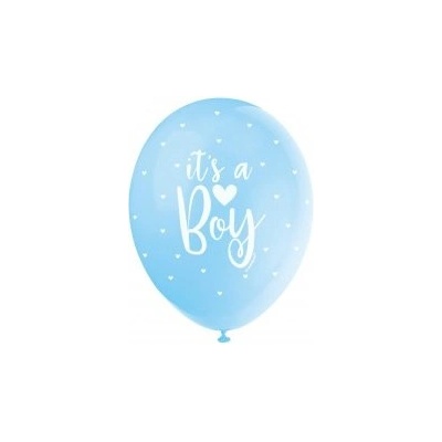 Balónek pastel 30 cm potisk It´s a boy!"