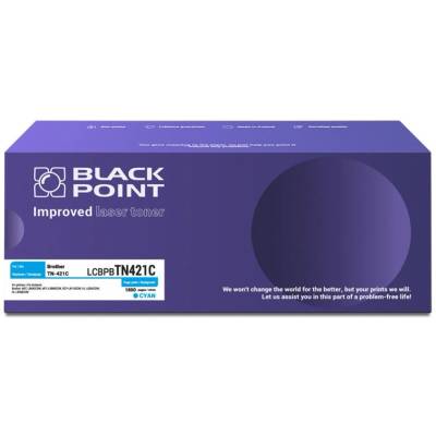 Compatible Brother TN-421C съвместим тонер за синьо (BLBTN421CBW)