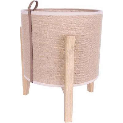 SPOT Light 73709174 - Настолна лампа CASIOPEA 1xE27/40W/230V дъб (SP1049)