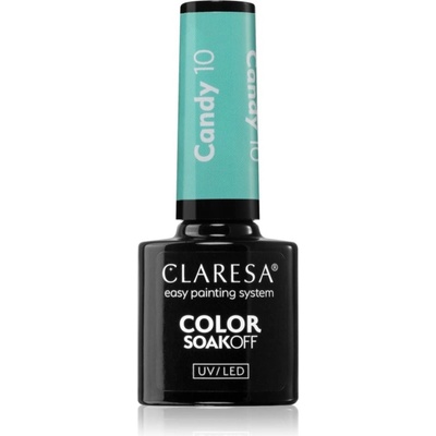 Claresa SoakOff Uv Led Color Candy gélový lak na nechty odtieň 10 5 g