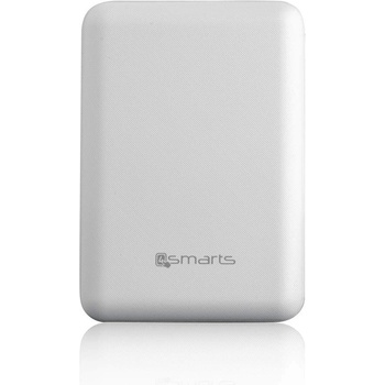 4smarts Power Bank VoltHub Go 10000 mAh - външна батерия с 2 USB изхода (бял)