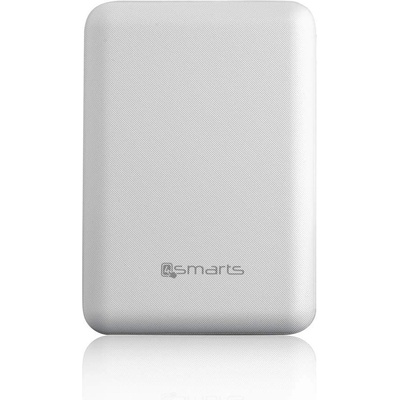 4smarts Power Bank VoltHub Go 10000 mAh - външна батерия с 2 USB изхода (бял)