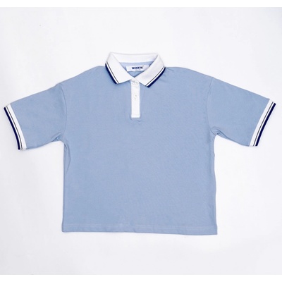 Winkiki kids Wear dívčí polo s krátkým rukávem modrá
