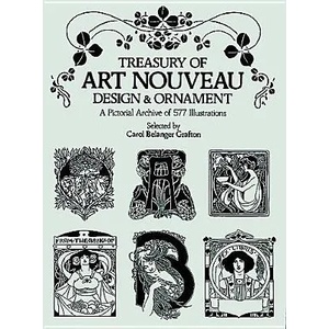 Treasury of Art Nouveau Design & Ornament (ISBN: 9780486240015)