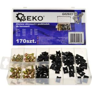 GEKO Комплект винтове и шайби за корпуса 170 бр 09878 (g02923)