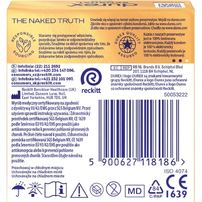 Durex Sensual Slim 3 ks