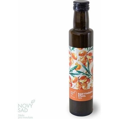 Nový sad Třešnovka Rakytníková šťáva 100% odrůdy Leicora 0,5 l