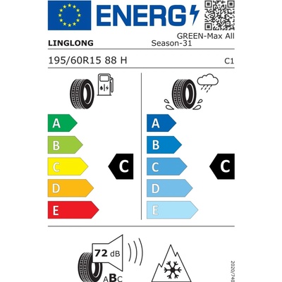 Linglong GreenMax AllSeason 195/60 R15 88H