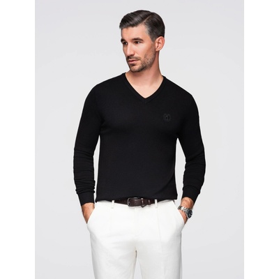 Ombre Clothing Черен мъжки пуловер Ombre Clothing Ombre Clothing | Cheren | МЪЖЕ | S