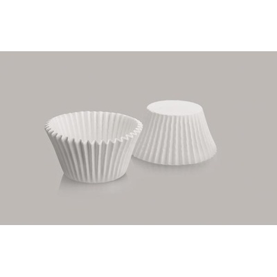 Ibili Cukrářský košíček kulatý bílý set 8x4,5cm – 50ks – Zboží Dáma