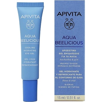 APIVITA Aqua Beelicious Cooling Hydrating Eye Gel хидратиращ гел за очи 15 мл