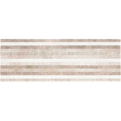 EBS Elis dekor 25 x 70 cm pruhy taupe 1,58m²