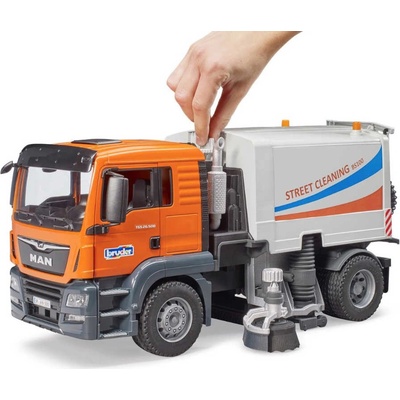 Bruder 3780 MAN TGS zametací vozidlo – Zboží Mobilmania