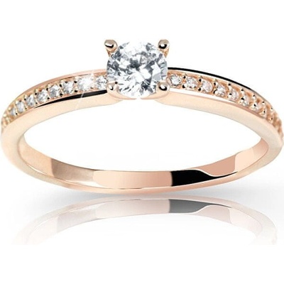 Cutie Jewellery Úchvatný trblietavý prsteň Z6713 2523 10 X 4