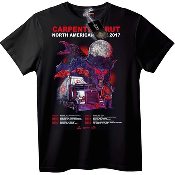 NOONEBRAND Тениска Carpenter Brut Турне 2017 - 2XL, Black