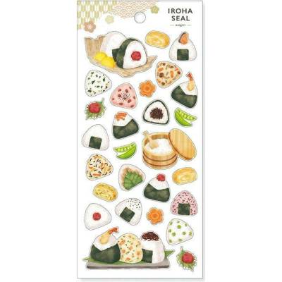 Mind Wave Iroha Seal Onigiri sticker