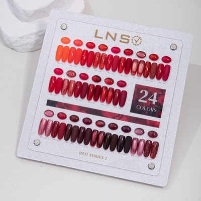 LNS UV/LED Gel Polish Red Series 2 15 ml